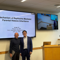 Congrats Juntao for defending his doctoral dissertation!