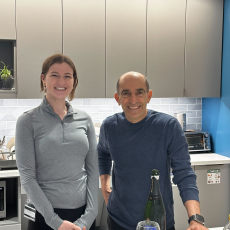 Congrats Caroline for passing her Ph.D. qualifying exam!